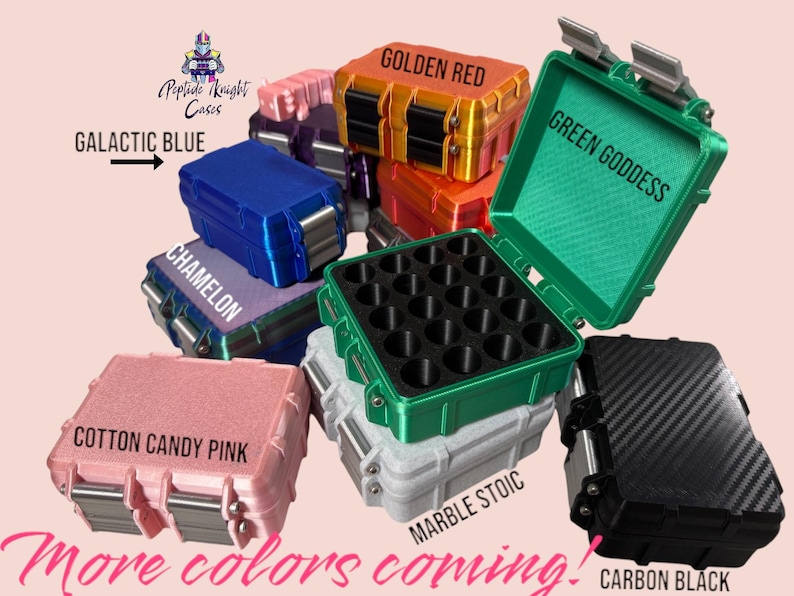 Color Collection by Peptide Knight Cases